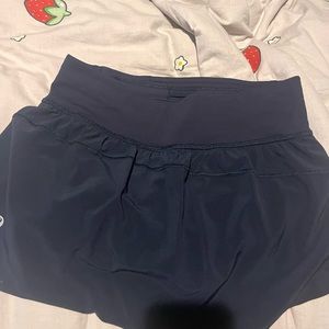 lululemon mini skirt navy